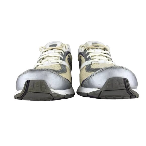 New Balance Womens White 416 WR416WPB Lace Up Low Top Running Shoes Size US 8.5B - Picture 3 of 11